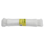 Šnúra na prádlo Cloth-Line 20 m/4 mm, PP, biela