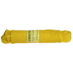 Šnúra na prádlo Cloth-Line 20 m, PE, žltá, 4mm