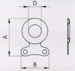 Očko obrazové L-24 100ks – Obrázok 2