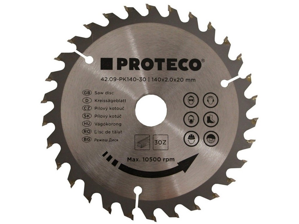 110961_42_09-PK-140-30 KOTÚČ PÍLOVÝ S SK PLÁTKAMI 140X2.0X20 30 ZUBOV – Obrázok 1