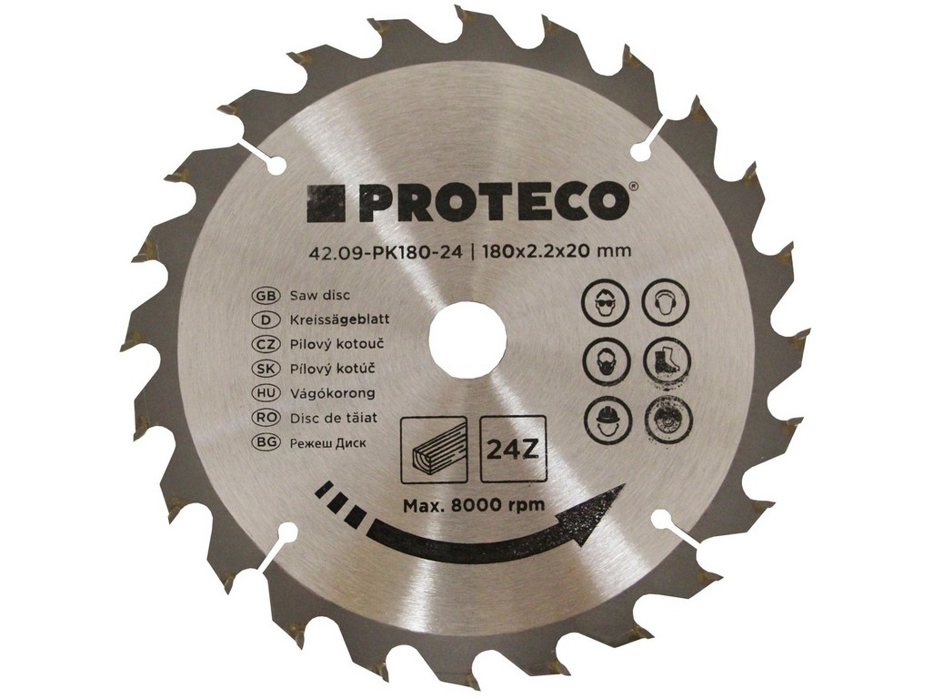 110962_42_09-PK180-24 KOTÚČ PÍLOVÝ S SK PLÁTKAMI 180X2.2X20 24 ZUBOV + REDUKCIA 20/15 MM – Obrázok 1