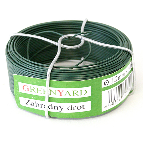 11111118ed6ffbb97f63b3db8da9fc1028203e0 Drôt Garden Wire Pvc 1,40 mm, L-50 m, SC, cievka – Obrázok 1