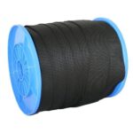 Popruh upínací Strend Pro WR50, 25 mm, čierny, 1 m, PP, max. 190 kg