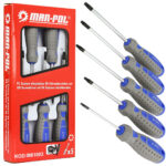 Sada skrutkovačov 5diel TORX. M61003