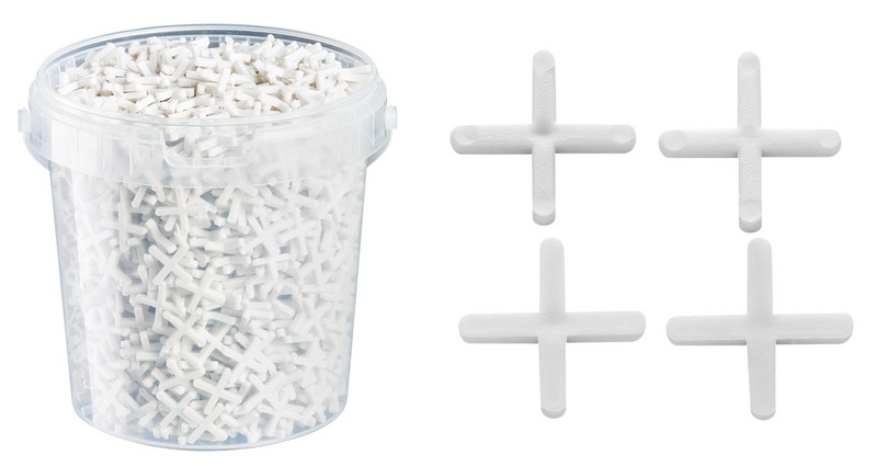 2040-620010 Krížiky PVC na obklad 1,5mm 1800ks – Obrázok 1