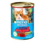 Konzerva pre mačky, hovädzia RENO 415g