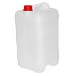Kanister JPP KST-10, max. 11 lit, stohovateľný, HDPE, Bericap SK 45/26