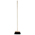 Metla Geco Indust Black WH, 240 mm, priemyselná, čierna, s násadou 1200 mm