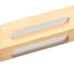 Hladidlo nerez 480 x 130 mm rovné drevená rukoväť