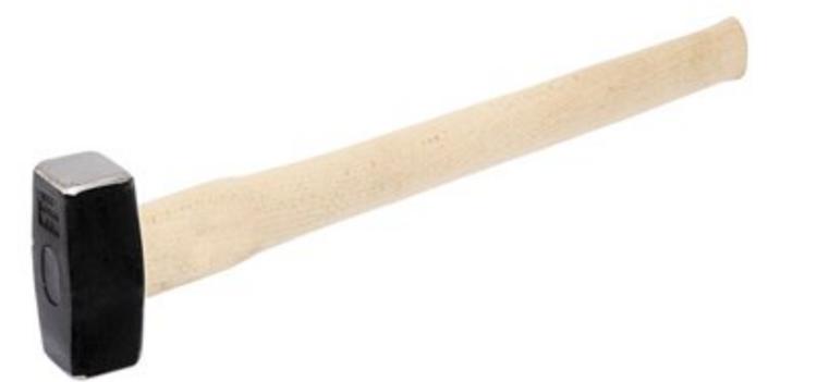 2542000046435_0 Palica 8 kg drevená rukoväť – Obrázok 1