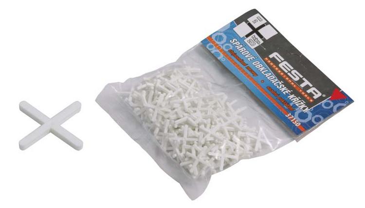 2542000046592_0 Krížiky plast obkladačské 1,5 mm balenie 200 ks – Obrázok 1