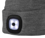 Čiapka sivá L LED – Obrázok 2