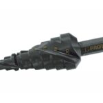 VRTÁK STUPŇOVITÝ ŠPIRÁLOVÁ DRÁŽKA 4-32 MM, KROK 2 MM, TIALN