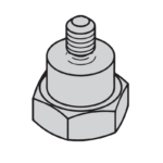 Adaptér žacej hlavy M8x1,25 LHM