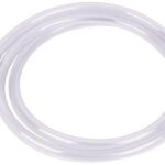 Hadica na víno 13 mm, L-1.7 m, číra, s klapkou, potravinárska