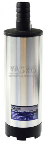 Čerpadlo na olej ponorné, 60 W, 12 V, 25 litrov/min, priemer čerpadla 52 mm – Obrázok 2