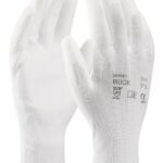 Rukavice BUCK biele 8/M