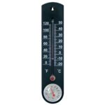 Teplomer TMS-055 BlackBar, 250x55x12 mm, plast, vlhkomer