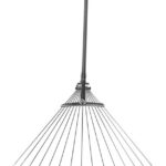Hrable R116-85, 15 lamelové, na lístie, 850 g, s násadou