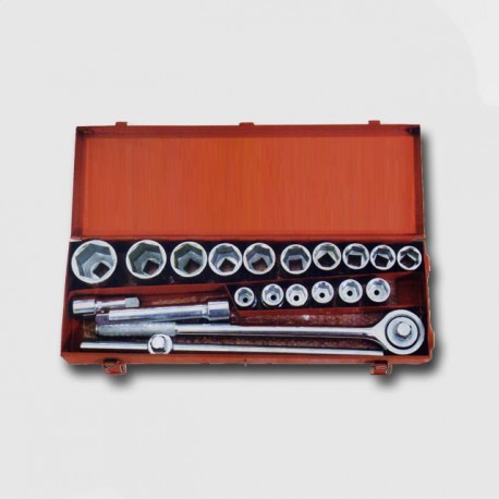 hlavice-sd3-4-22-50mm-21-dl Gola sada 3/4" 22-50mm 21diel – Obrázok 1