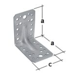 Uholník s prelisom KP2 105x105x90x3,0mm