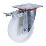 Koliesko otočné + brzda 75/40/kg