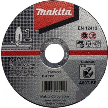 makita-b-45331 Kotúč rezný ALU 125x1,0mm – Obrázok 1