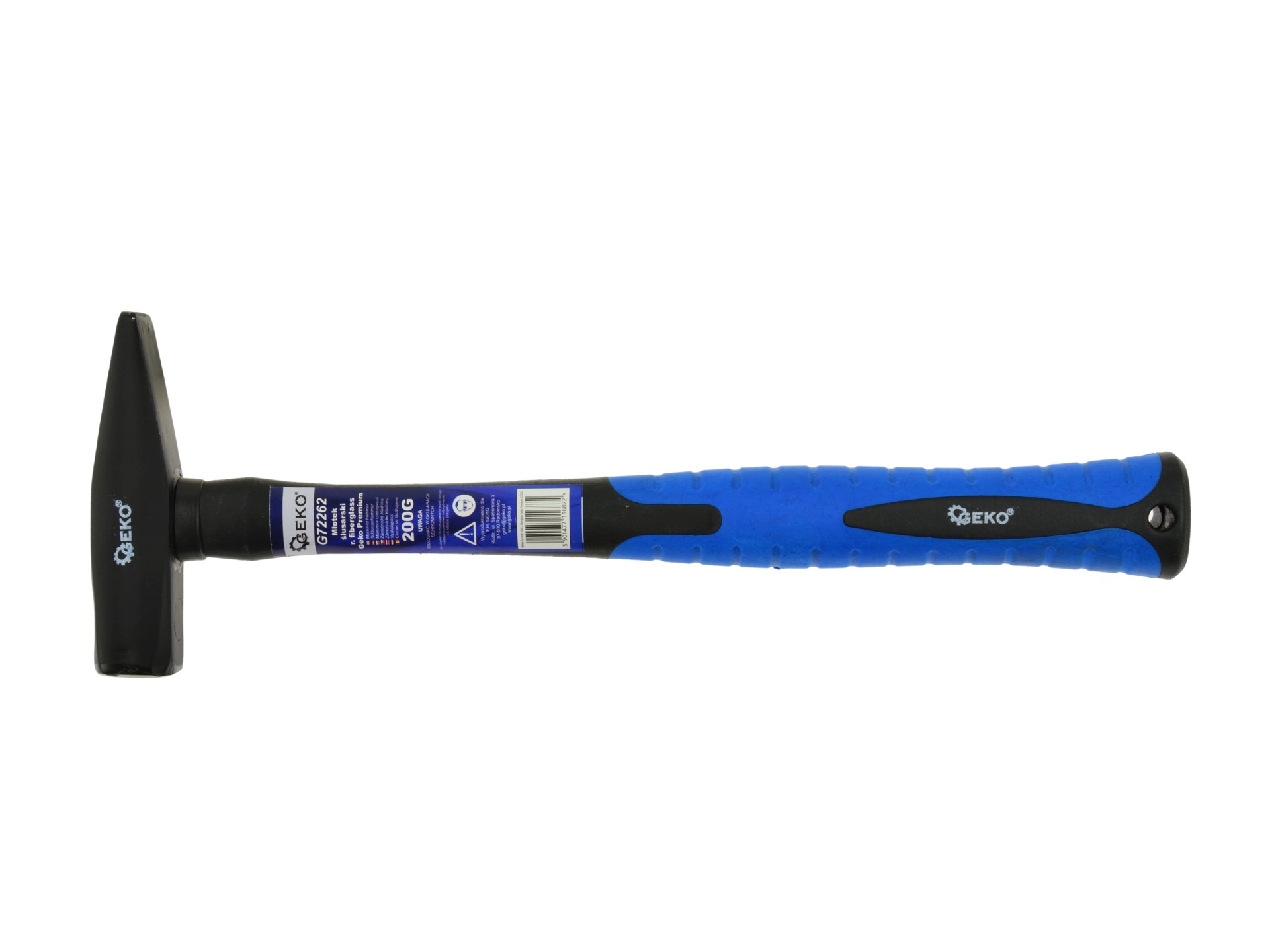 mlotek-slusarski-200g-r-fiberglass-geko-premium-60 Kladivo 200g – Obrázok 1