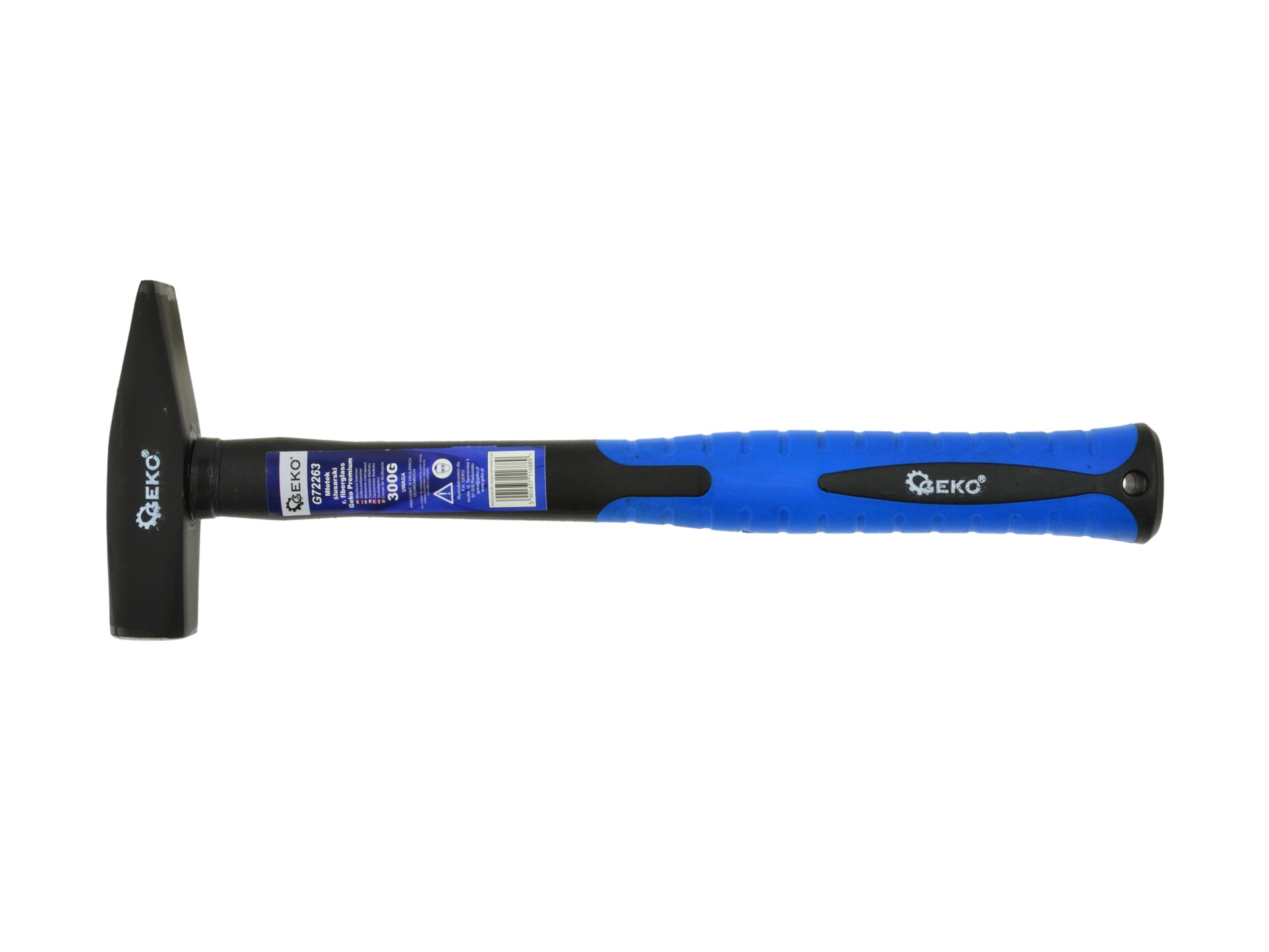 mlotek-slusarski-300g-r-fiberglass-geko-premium-6 Kladivo 300g – Obrázok 1
