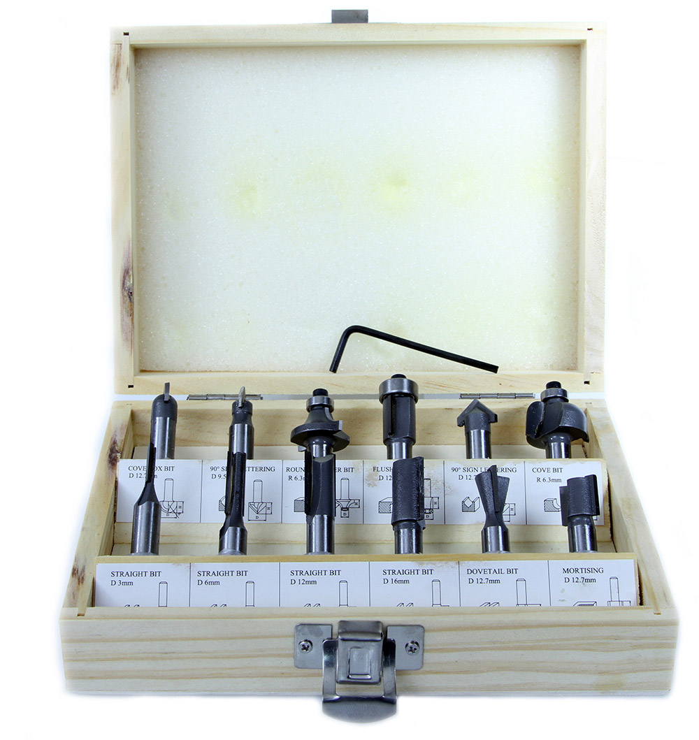 oberon-8783 Sada stopkových frez na drevo 12diel. M22549 – Obrázok 1