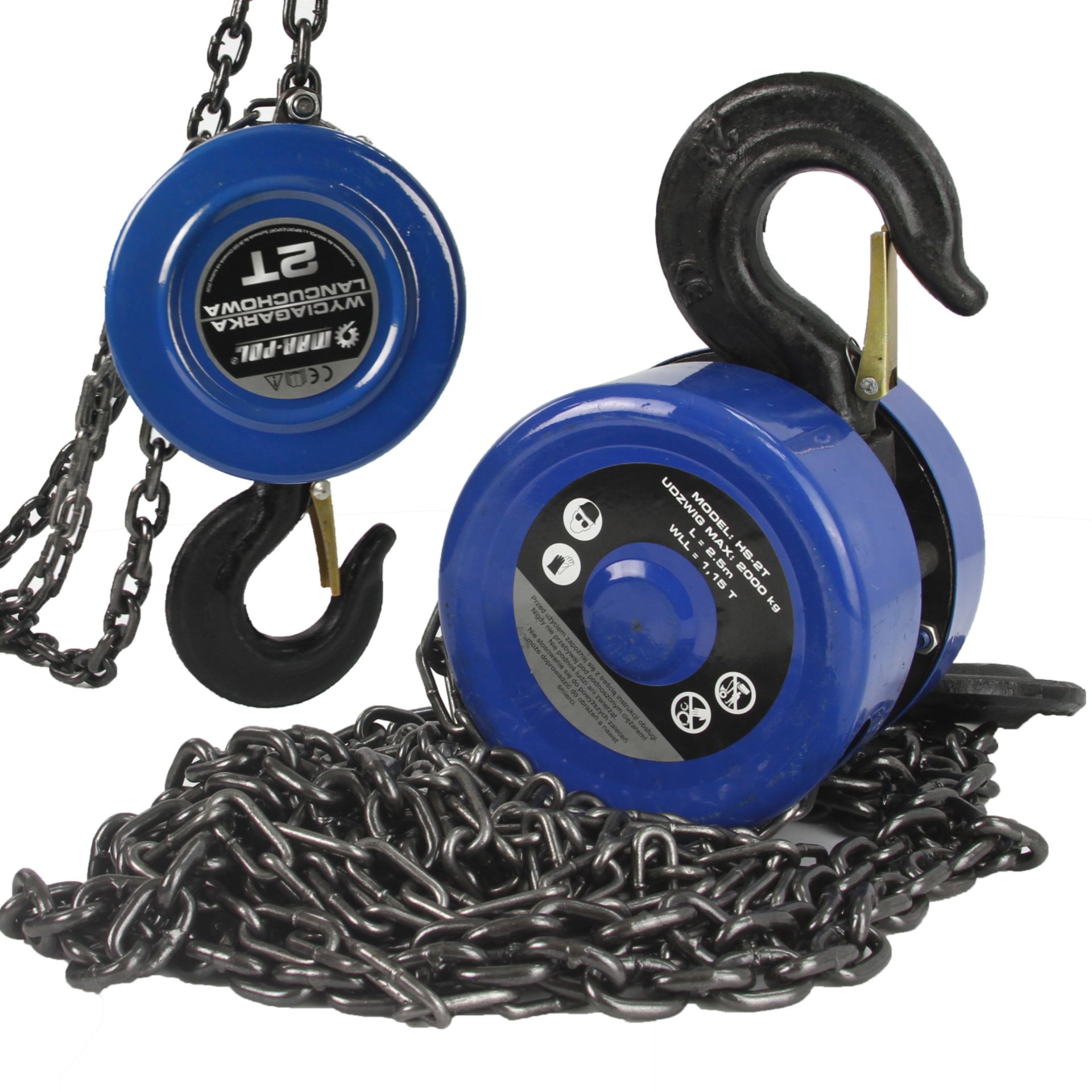 oberon-8842 Zdvihák reťazový 2T M80752 – Obrázok 1