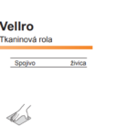 Tkaninová rola WELLRO 150mm P320 10m