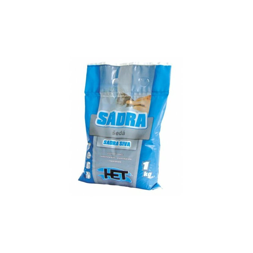 sadra-stukaterska-het-seda-1kg Sadra šedá 3kg HET – Obrázok 1
