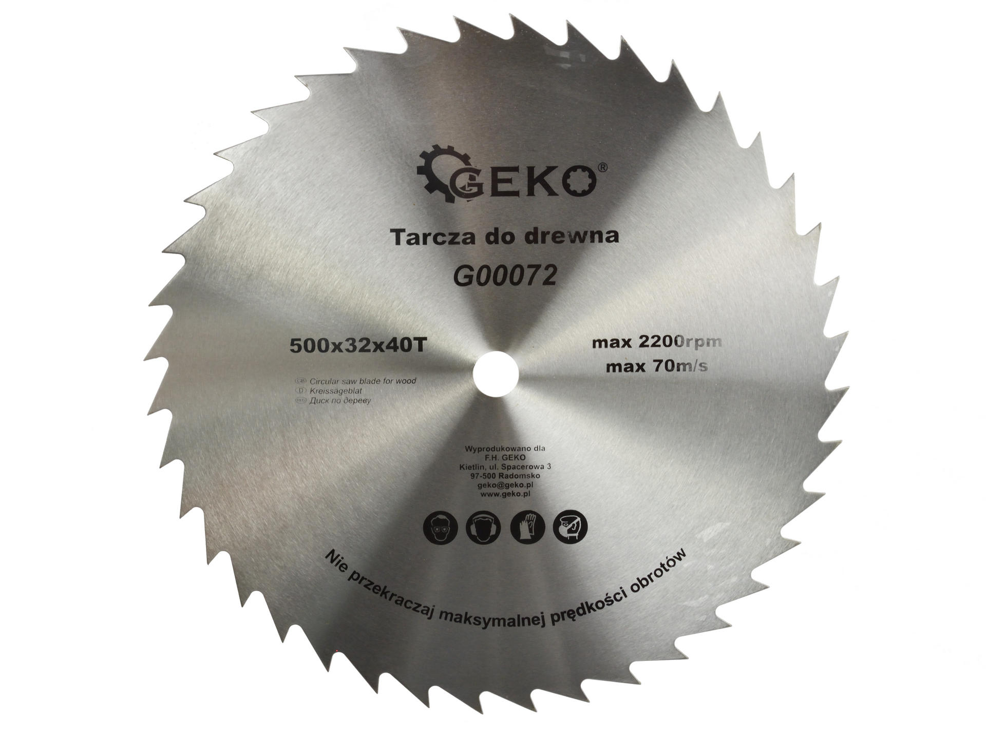 tarcza-do-drewna-500x32x40t-3-l-tb-w-10 Pílový kotúč 500x32 40zubov – Obrázok 1