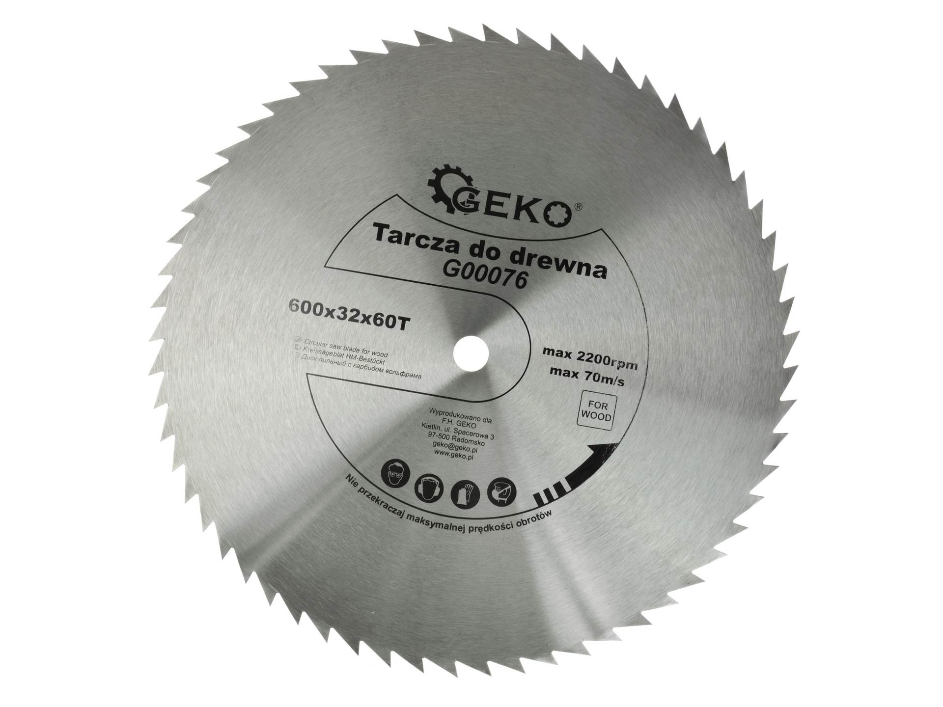 tarcza-do-drewna-600x32x60t-4-b-w-5 Pilový kotúč 600x3,5x32 60zub G00076 – Obrázok 1