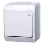 Spínač IP44 0408B zvonček