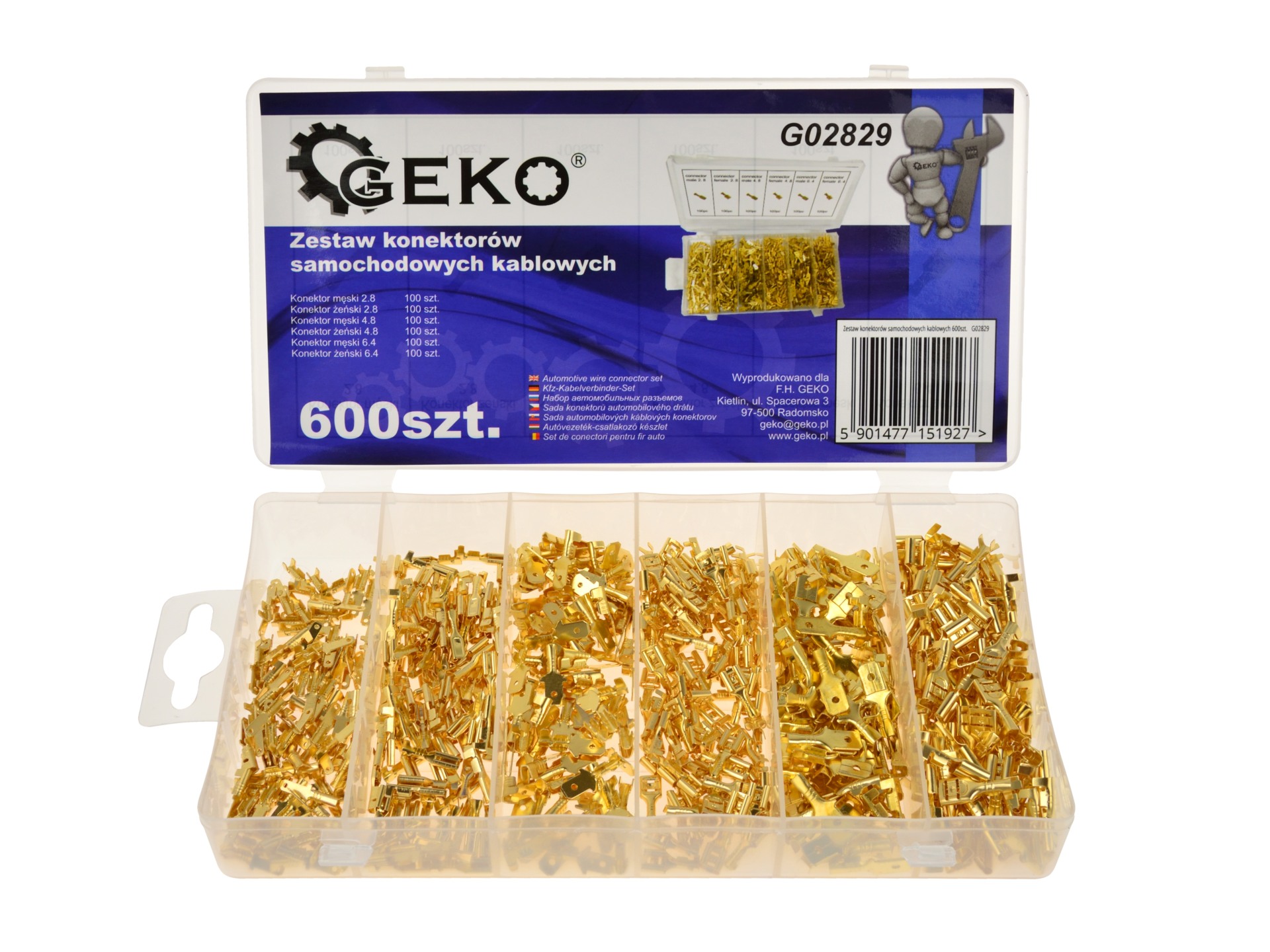 zestaw-konektorow-samochodowych-kablowych-600szt Sada konektorov auto.drôtov 600ks – Obrázok 1