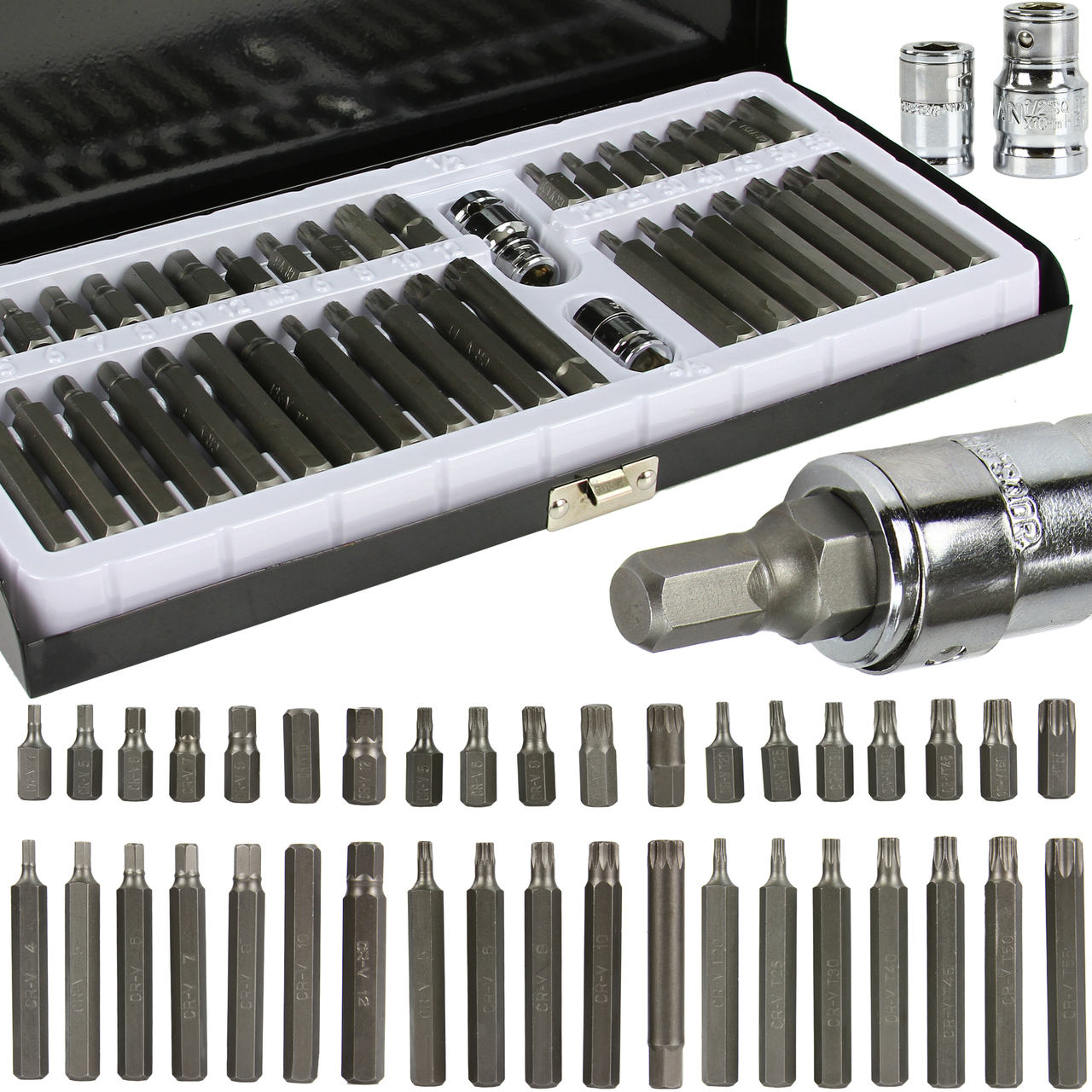 ˇ@ Sada bitov IMBUS-TORX 40.dielna – Obrázok 1